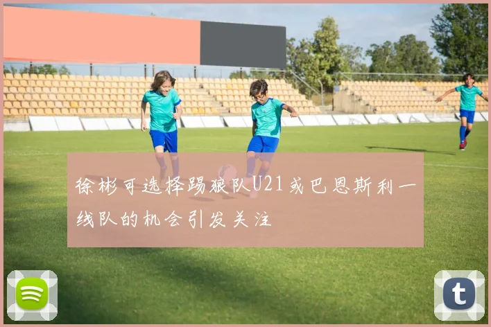 徐彬可选择踢狼队U21或巴恩斯利一线队的机会引发关注